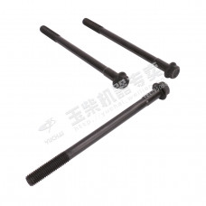 Болт ГБЦ (головки блока цилиндров) YUCHAI YC6G260N-50 (длинный/короткая резьба) Болт ГБЦ (головки блока цилиндров) YUCHAI YC6G260N-50 (длинный/короткая резьба)