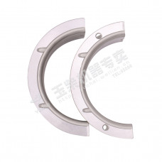 Вкладыши коленвала упорные (полукольца) Yuchai YC6L280N-52, YC6L310-50 (комплект 2 шт.)